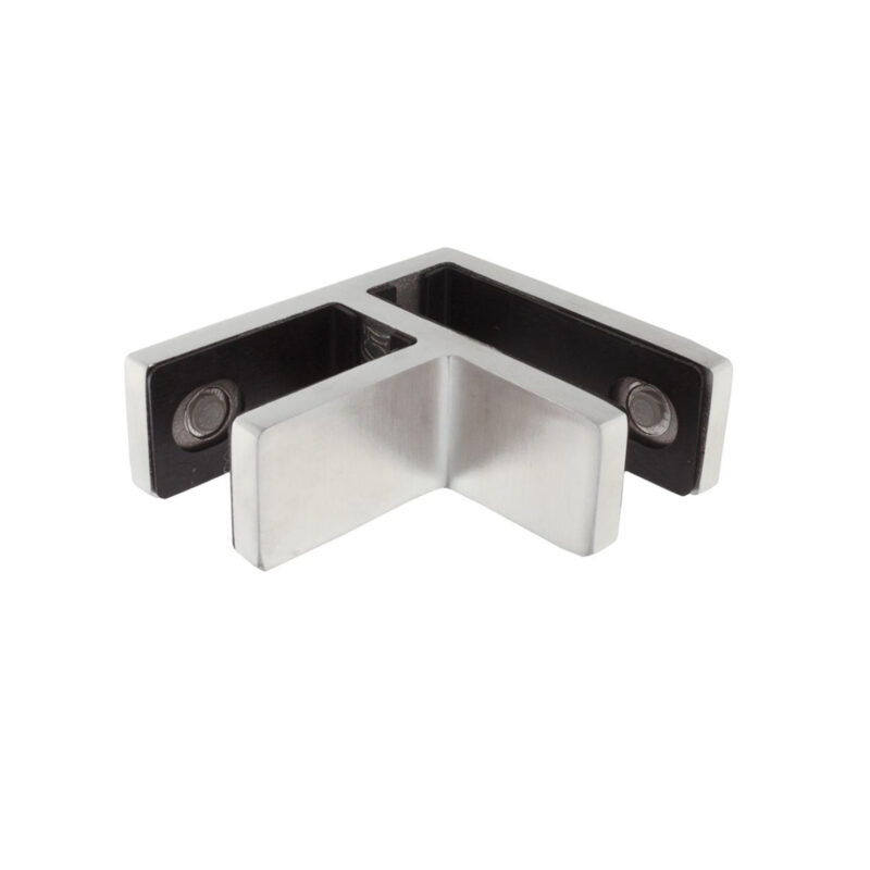 glass to glass 90 degree corner stiffener