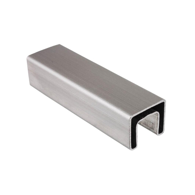 satin finish spigot handrail