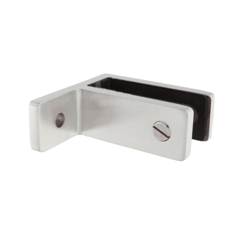 wall bracket for glass stiffener