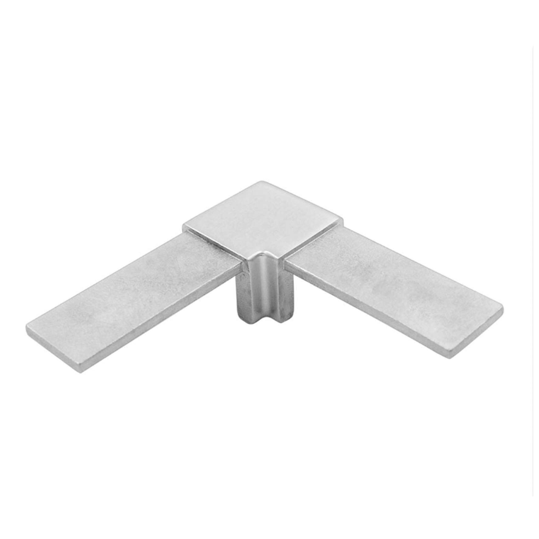 90 degree satin corner handrail bracket
